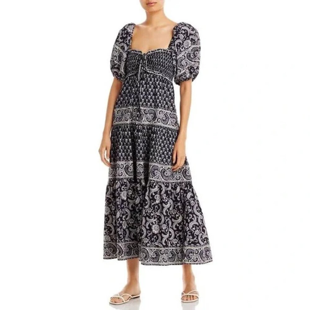 Sea NY Blue Floral Dress